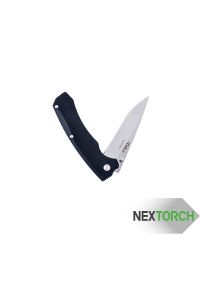 Nextorch Tekut Lk5277 Sandvik 12c27 Çelik G10 Sap Katlanabilir Cep Çakısı Siyah