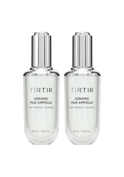 Tırtır Ceramic Milk Ampoule Yoğun Nemlendirici Yüz Serumu Seti 2x40ml