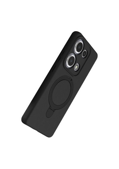 Xiaomi Redmi Note 13 Pro 4g Uyumlu Regal Magsafe Standlı Kapak - Siyah