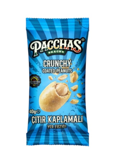 Pacchas Çıtır Kaplamalı Yer Fıstığı 40 G