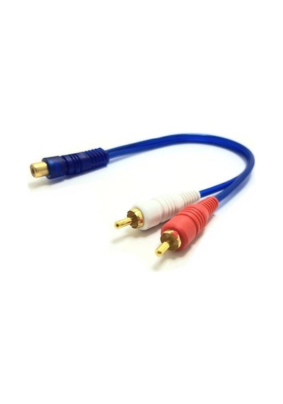 Fully 1Rca Dişi - 2Rca Erkek 30Cm Y Kablo - 1Adet