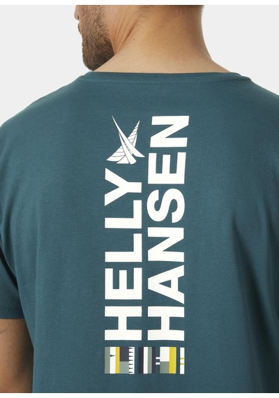Helly Hansen Shoreline 2.0 Erkek T-shirt-27996-koyu Yeşil Koyu Yeşil