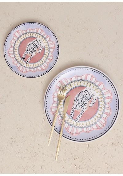 The Mia Spring Servis Tabağı 6lı Set 26 Cm Spr0003 Çok Renkli