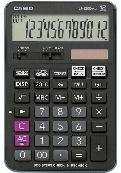 Jj-120dplus-wa-dpw 300 Adım Kontrolülü Masaüstü Hesap Makinesi Diğer