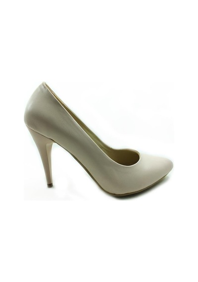Çarıkçım Stiletto Kadın Ayakkabı Pudra 61 700