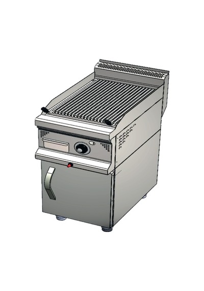 Karacasan Endüstriyel 900 Seri Dolaplı 40 Cm Lpg Tüplü Sulu Balıksırtı Izgara