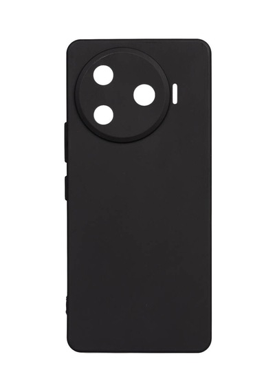 Zore Tecno Camon 30 Pro 5g Kılıf Omsy Biye Silikon - Siyah