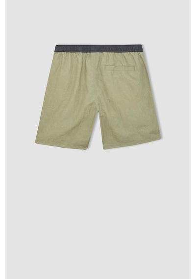 Defacto Regular Fit File Astarlı Kısa Boy Deniz Şortu B7279AX24HSGN854