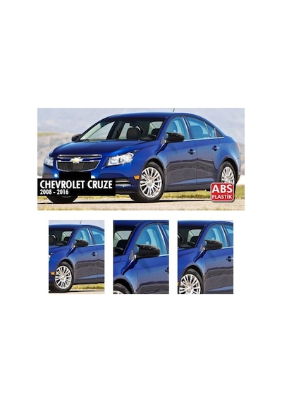 Chevrolet Cruze 2008 2016 Yarasa Batman Ayna Kapağı Piano Black