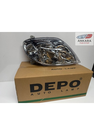 Toyota Corolla 2002 - 2006 Sedan Far Lambası Sağ Sedan Sol Kasa - Sağ Far - Depo Marka