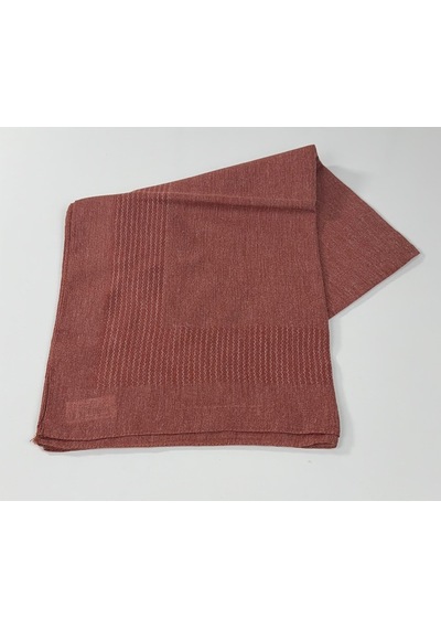 Miray Pano Pamuk Eşarp - 95 X 95 - 0620 Kiremit