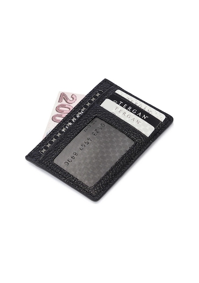 Tergan Siyah Deri Unisex Kredi Kartlık - S1kk00001676-a41 Siyah A41