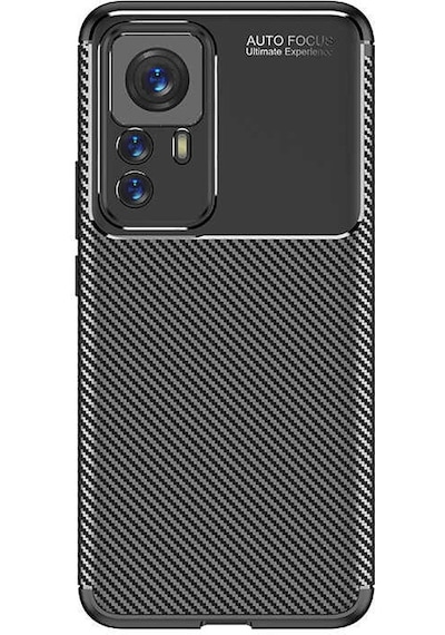 Xiaomi Mi 12t Pro Kılıf Karbon Silikon Case Kapak