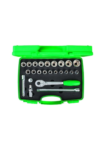 Elta 1115 Altı Köşe Lokma Anahtar Takımı 24 Parça  1/2''