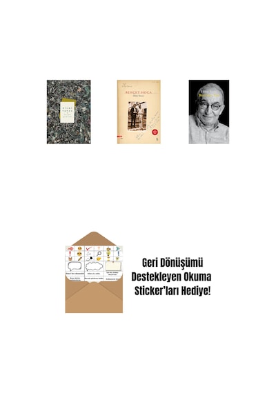 Talan Şiirleri Ciltli + Behçet Hoca + Büyü Sün Yaz Ciltli + Okuma Sticker'ları