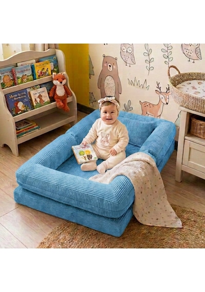 Miniwood Montessori Yatak Oyun Alanlı Bebek Yer Yatağı Sünger Çocuk Karyola 104 x 150 CM Miniwood Montessori Yatak Oyun Alanlı Bebek Yer Yatağı Sünger Çocuk Karyola 104 x 150 CM