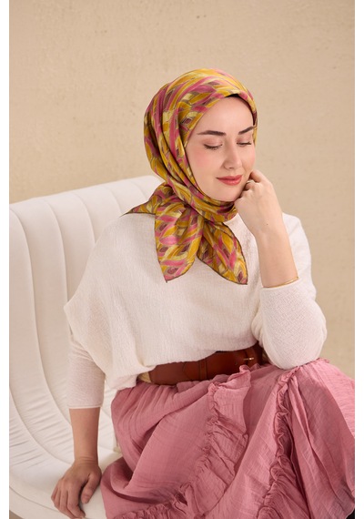 Silk Home Twill İpek Eşarp 11514-06 Pembe