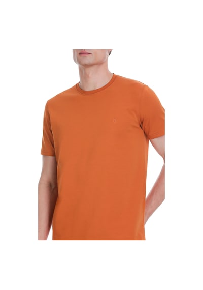Hatemoğlu Tarçın Regular Fit Bisiklet Yaka Pamuklu Tişört 1996549 Tarçın-02 Hatemoğlu Tarçın Regular Fit Bisiklet Yaka Pamuklu Tişört 1996549 Tarçın-02