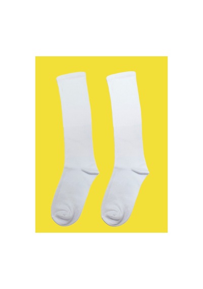 Worthy Socks 2'li Unisex Spor Diz Altı Tenis Çorap Renkli