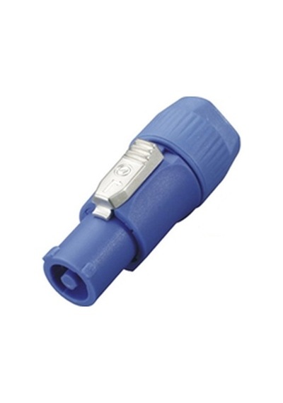Estello Ed-1003 Mavi 3 Pin Erkek Powercon Jak
