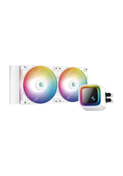 Deepcool LS520 RGB Beyaz Sıvı Soğutma LS520-WH 240 MM