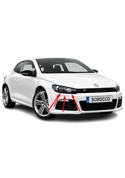 Vw Scirocco 2008-2013 Arası Valeo Sağ Ve Sol Far Takım D1s Xenon 1k8941753f / 1k8941754f