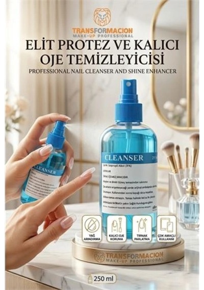 Mey İthalat Cleanser Tırnak Temizleyici & Yağ Sökücü Parlatıcı Ipa Sprey 723070