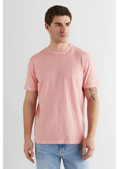 Gant Erkek Pembe Bisiklet Yaka Regular Fit T-shirt-14686