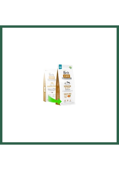 Brit Care Skin Coat Senior Light Somonlu Tahılsız Light Yaşlı Köpek Maması 12 Kg Bzs01