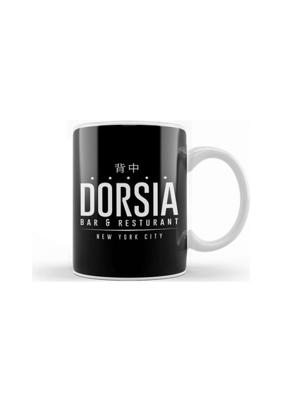 Dorsia Bar And Resturant American Psycho Kupa Bardak Porselen Karışık