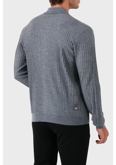 Emporio Armani Erkek Hırka Em000265 Af10460 O8003 Gri Gri