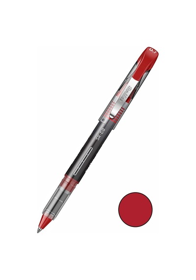 Kırmızı Pilot Kalem Sr-68 Roller Pen 10 Adet Scrikss Pilot Kalem 0.7 Mm Roller Uçlu Pilot Kalem İnce Uçlu Likit Mürekkep Kırmızı