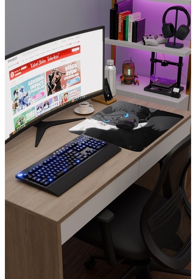Bleach Anime V5 - 48x40 Xl Gaming Kauçuk Kaymaz Taban Mouse Pad Fare Altlığı