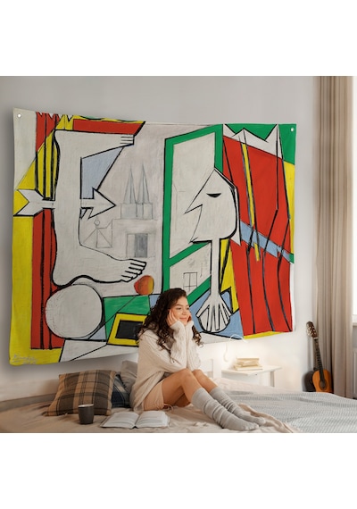 Pablo Picasso - Açık Pencere Duvar Örtüsü - La Fenetre Ouverte-7091