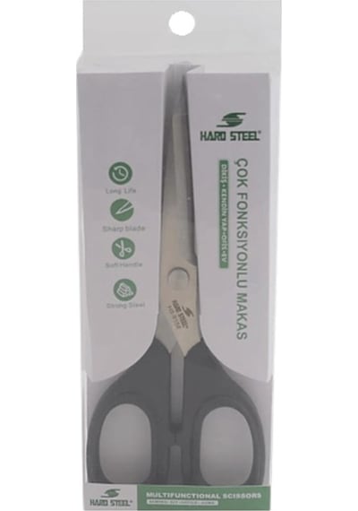Japon Stili Plastik Saplı Çok Fonksiyonlu 6.5inç Makas / HS-9158