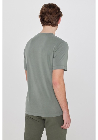 Lee Bisiklet Yaka T-shirt L2610126801 Koyu Haki