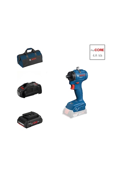 Bosch LSR 18V-30 PHX Endüstriyel 1x4 Ah Procore Akülü Vidalama Bez Çantalı