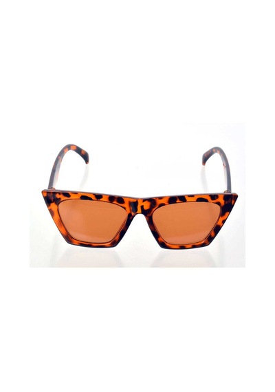 Leopar Çerçeve Cat Eye Kadın Güneş Gözlüğü - Moda Gözlük Diğer
