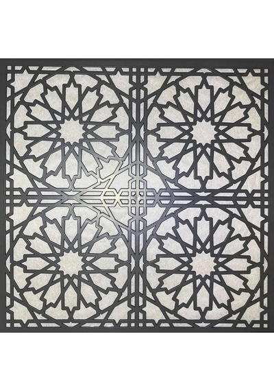 Decopanel Selçuk 60 60 Acık Siyah