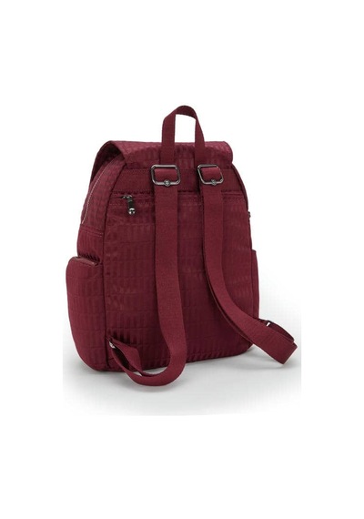City Zip S Küçük Boy Sırt Çantası Bordo