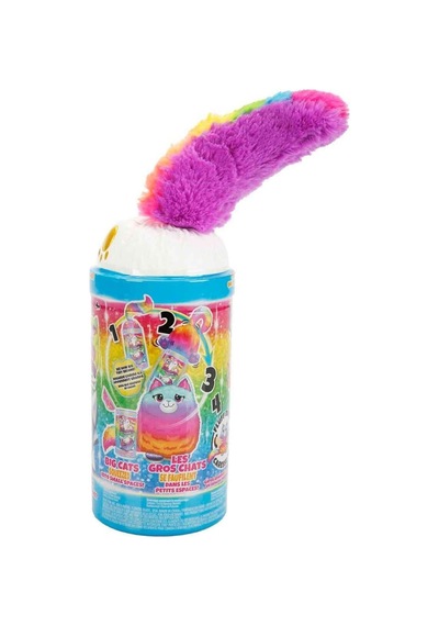 Misfittens Sürpriz Peluş S4 - Beyaz Kapak Çok Renkli