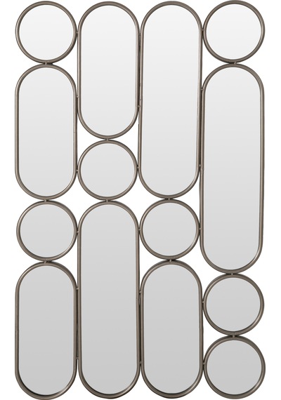 Mudo Home Space Duvar Aynası 72x3x116 Gri