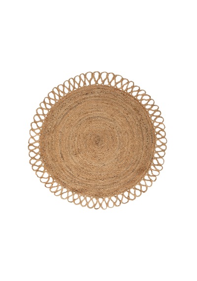 Mudo Home Vento Jüt Yolluk Naturel 120cm Bej