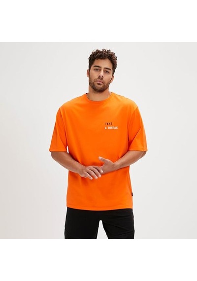 Bad Bear Sand Os Erkek Turuncu Tişört