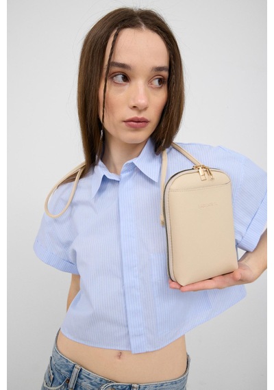 Shule Bags Vux Çapraz Çanta Bej Bej