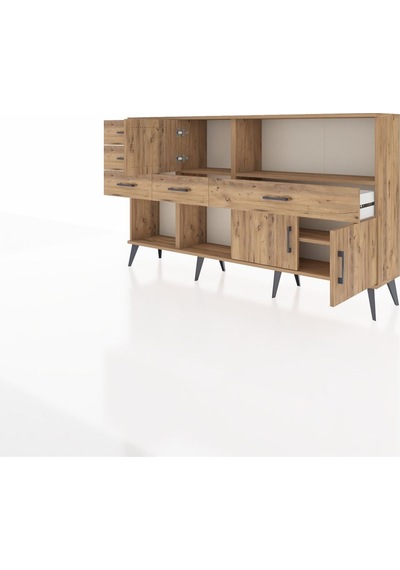 Arges Konsol 2 Raflı 5 Çekmeceli 3 Kapaklı 176x30x99 Çam-çam Atlas Çam - Atlas Çam Arges Konsol 2 Raflı 5 Çekmeceli 3 Kapaklı 176x30x99 Çam-çam Atlas Çam - Atlas Çam