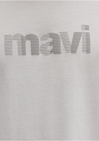 Mavi - Mavi Logo Baskılı Gri Tişört 0612936-80192 Gri