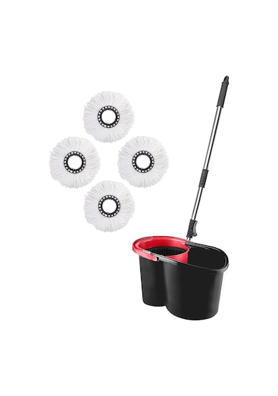 Pony Otomatik Temizlik Seti + 4 Mikrofiber Mop