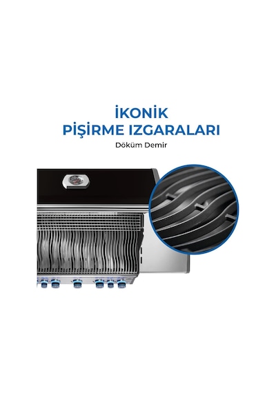Rogue Pro S 625 Rsıb Gazlı Mangal Siyah