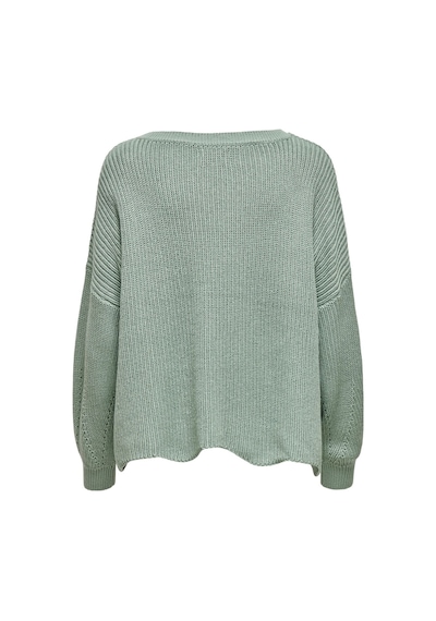 Only Kadın Örgü Kazak Onlhılde Pullover Knt15168889 Yeşil